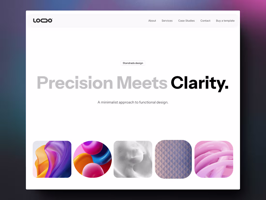 Cover image for Digital Design Agency Website