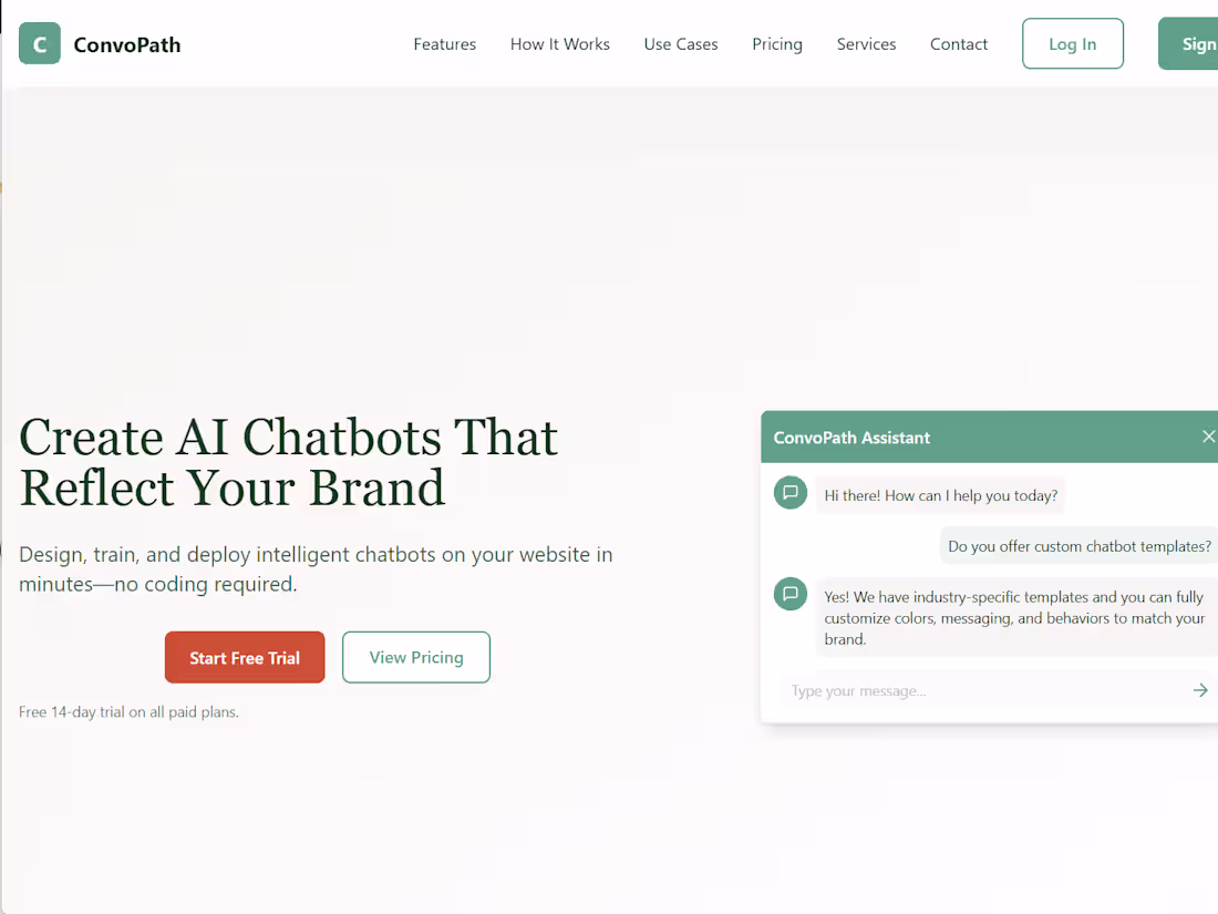 Cover image for ConvoPath - AI Conversations That Convert