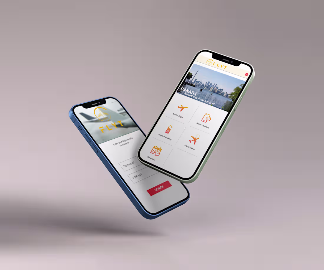 Cover image for Airline Mobile Application Dashboard Design