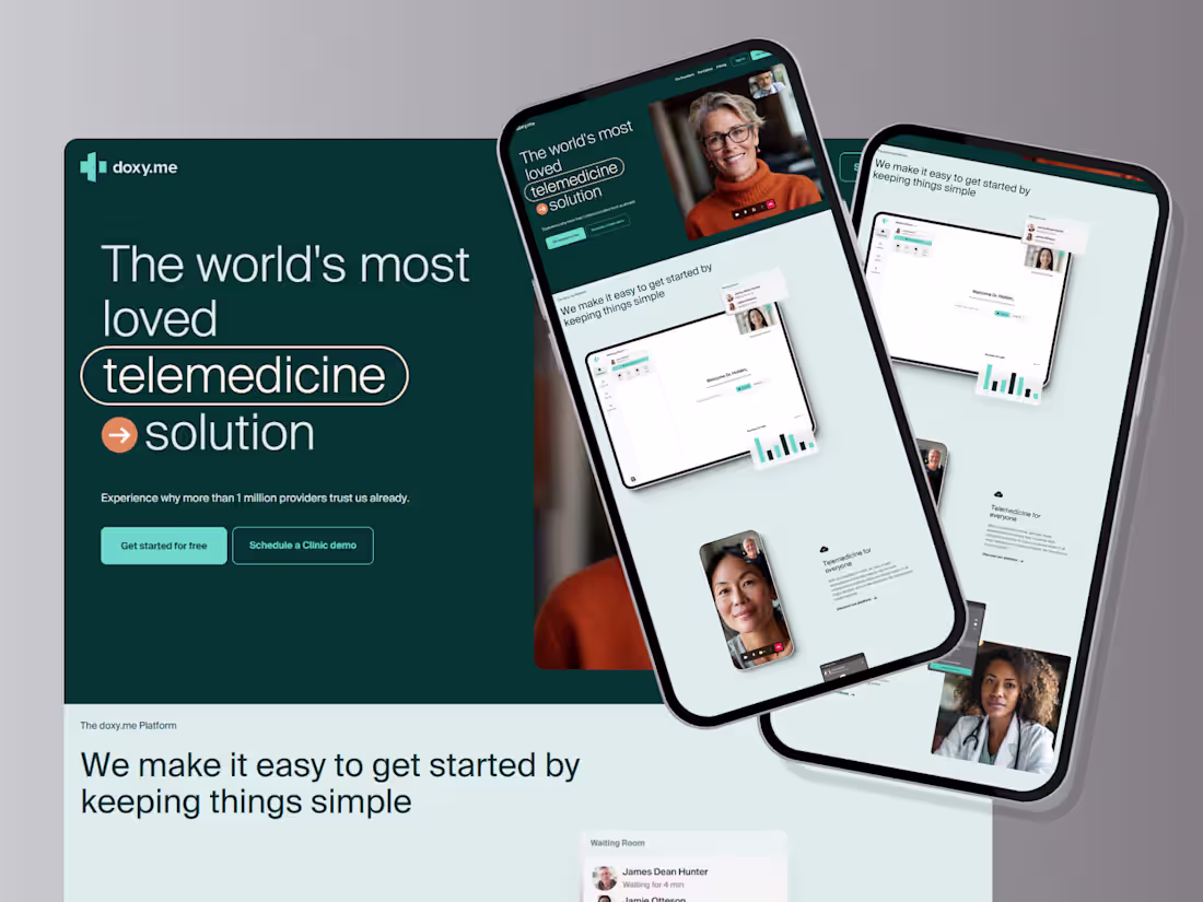 Cover image for Doxy.me Telemedicine Platform Enhancement