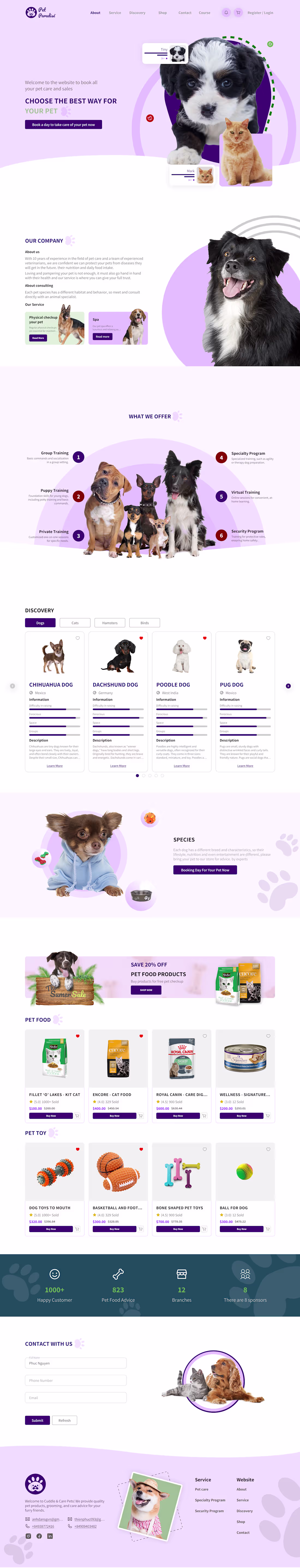 Cover image for Pet Paradise, a Web Platform for Pets 