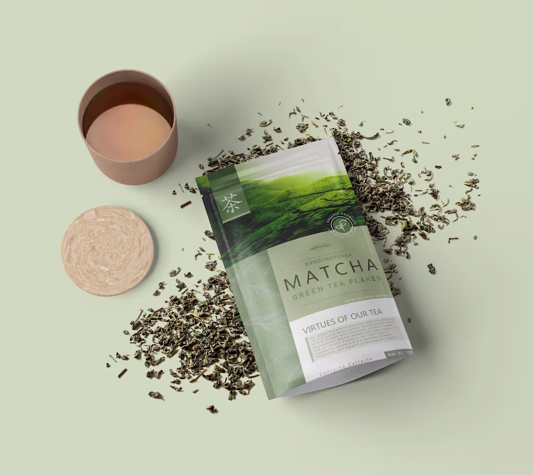 Cover image for Matcha - Green Tea Packaging Design
