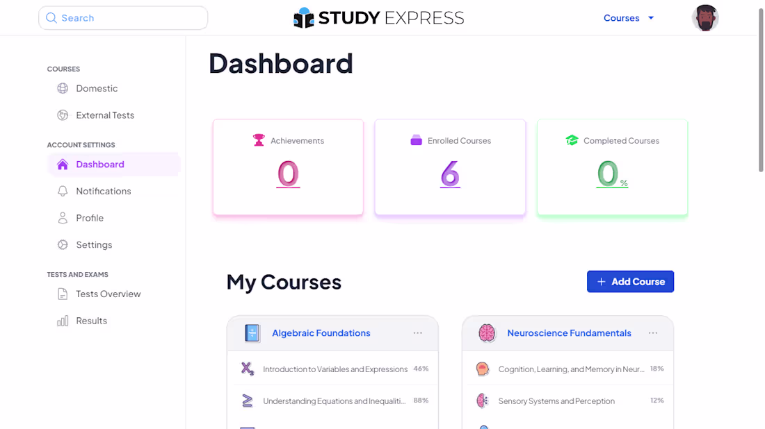 Cover image for Study Express Education Platform