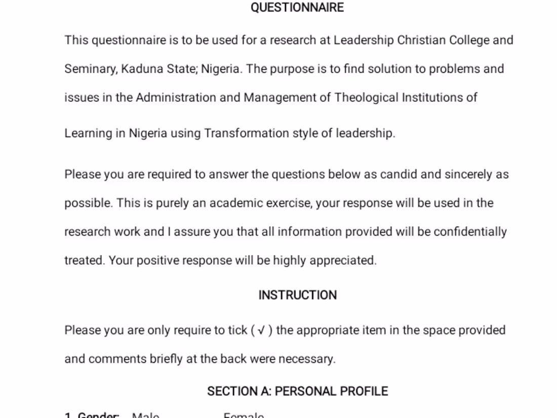 Cover image for Transcription of academic work