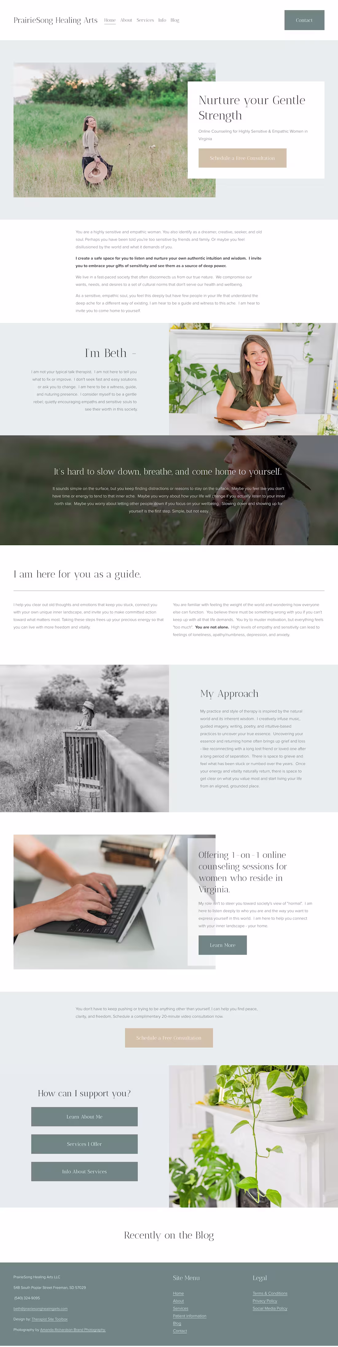 Cover image for Website Design for Therapy Practice