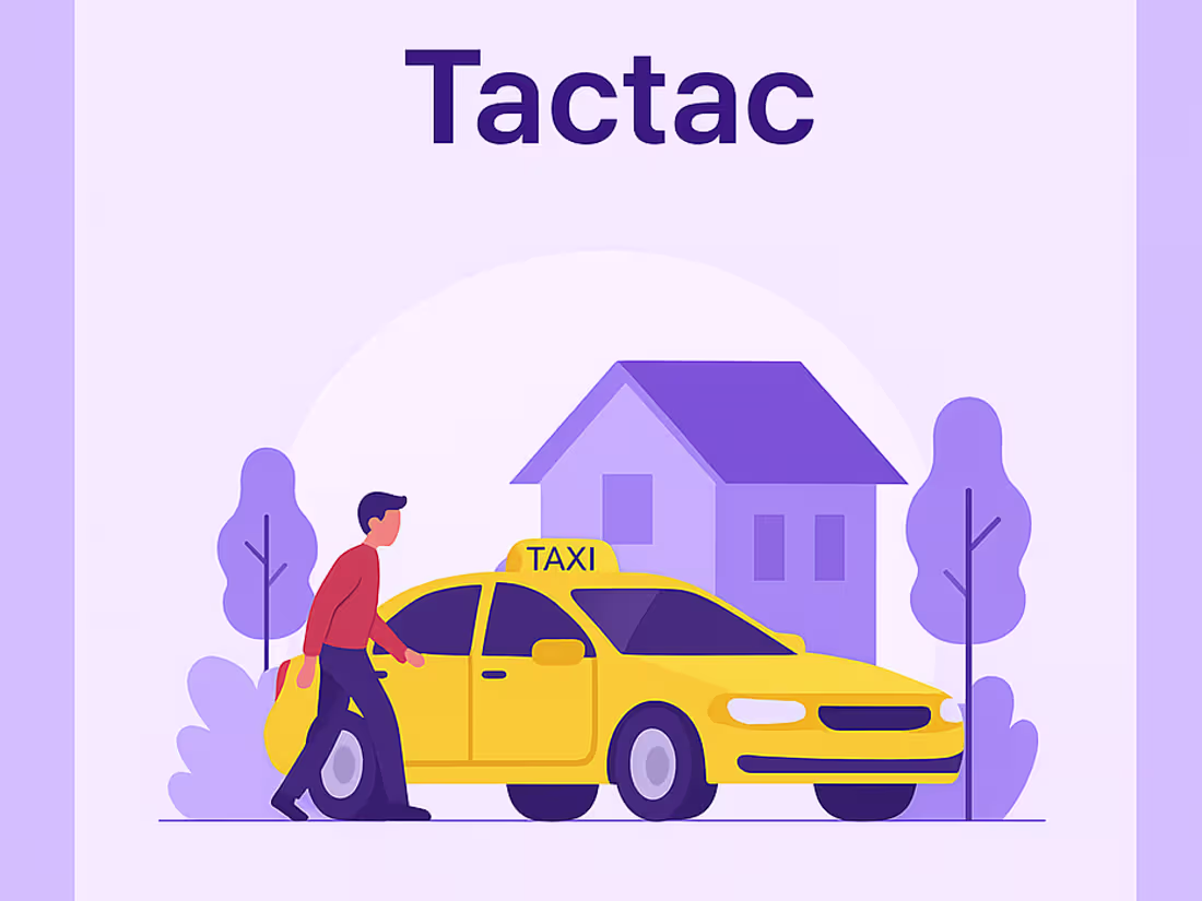 Cover image for Application for transport named TACTAC create by flutterflow