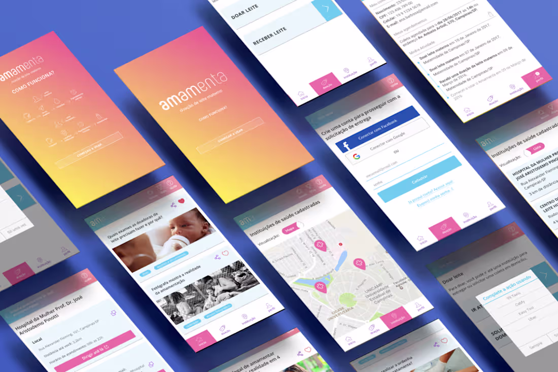 Cover image for Breast Milk Donation App