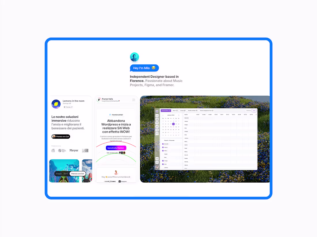 Cover image for HeyMilo: Personal Site, Built in One Day