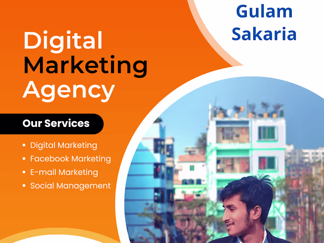 Cover image for I will be your social media manager, your social media marketing