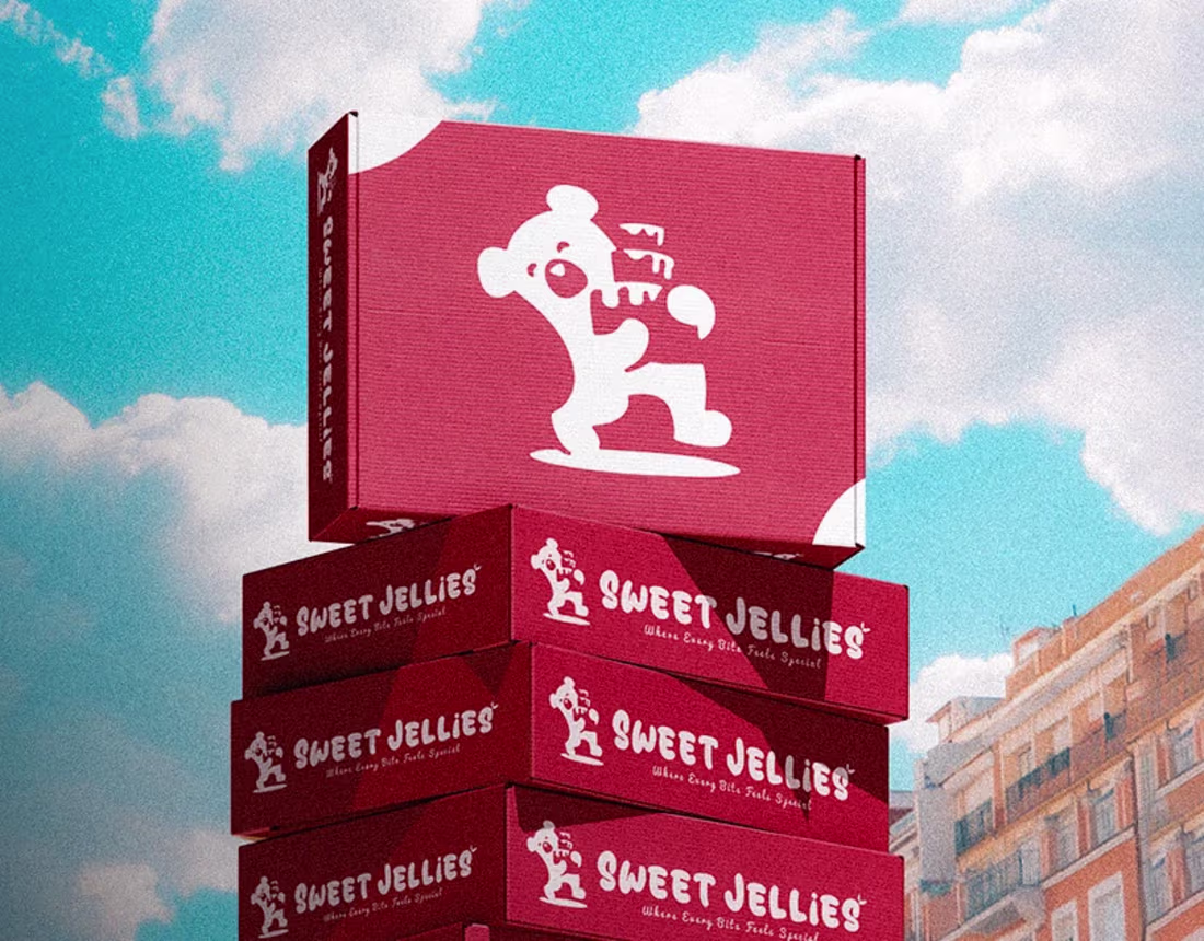 Cover image for Sweet Jellies | Candy Logo & Brand Identity