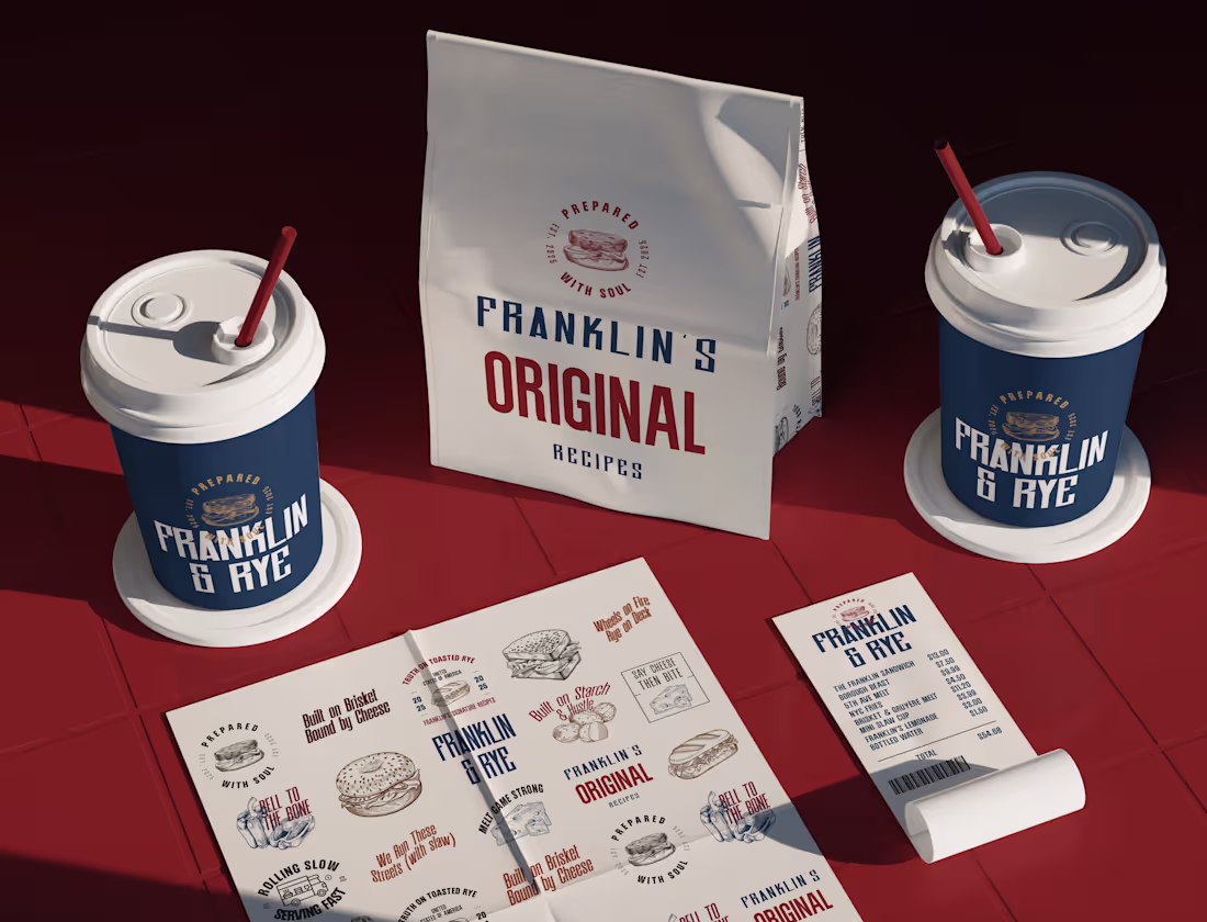 Cover image for FRANKLIN & RYE - BRAND IDENTITY DESIGN