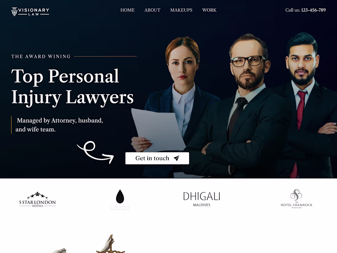 Cover image for Web Design | Vision Law