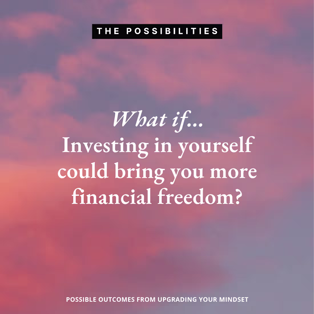 Cover image for Case Study: Invest In Yourself To Bring More Financial Freedom