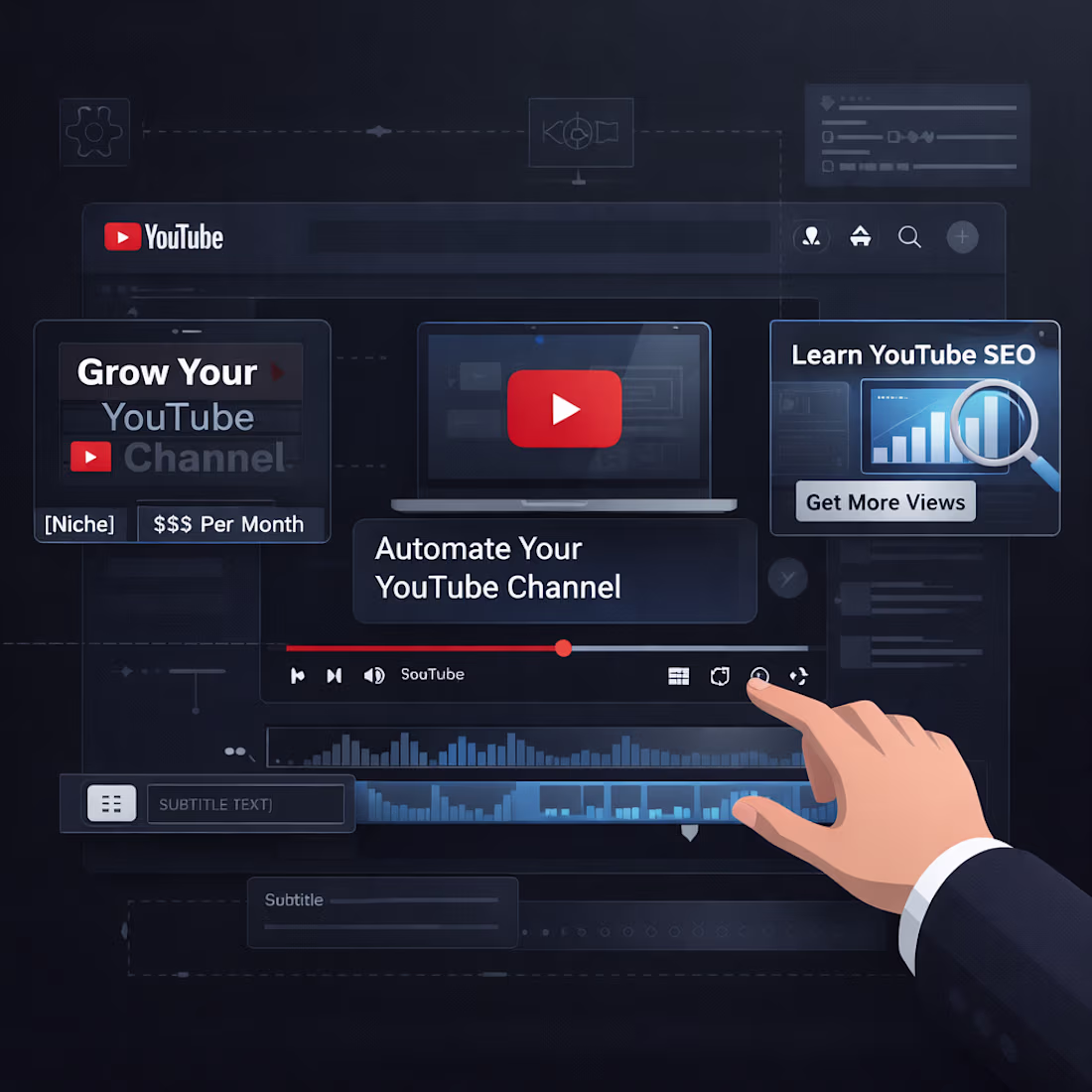 Cover image for YouTube Automation and Faceless Video Production