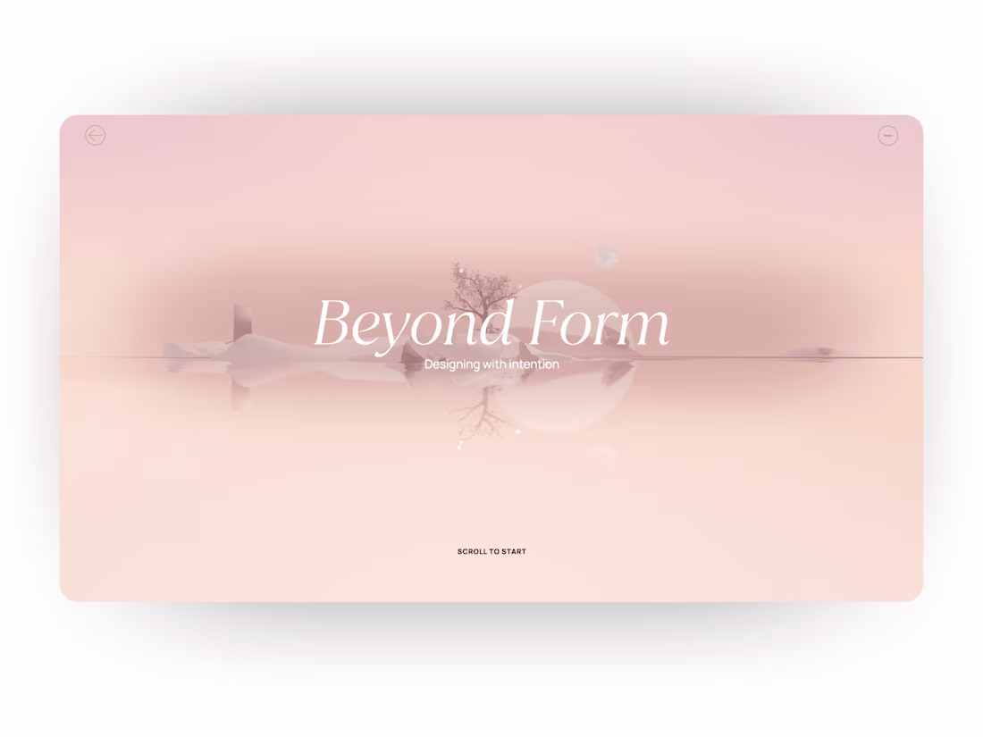 Cover image for Beyond Form
