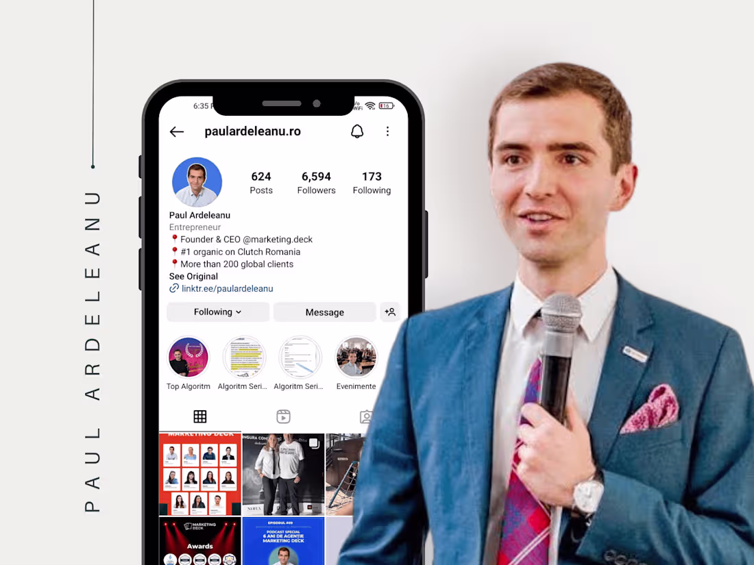 Cover image for Paul Ardeleanu • Content Creation