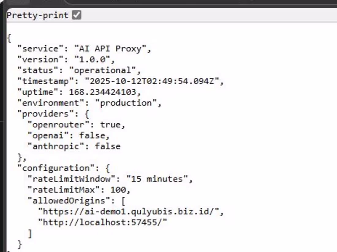 Cover image for I’ve open-sourced AI API Proxy,