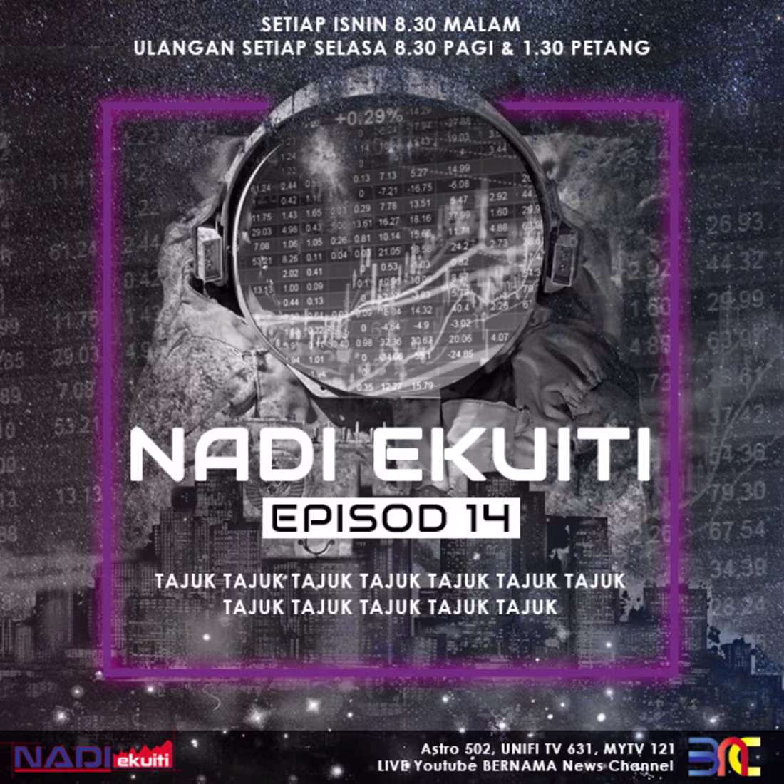 Cover image for NADI EKUITI POSTERS - Bursa Saham Program. :: Behance