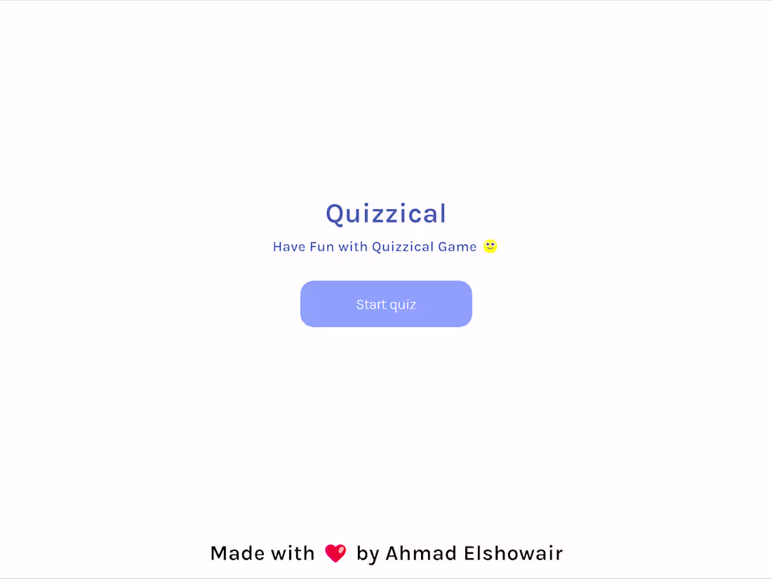 Cover image for Quizzical