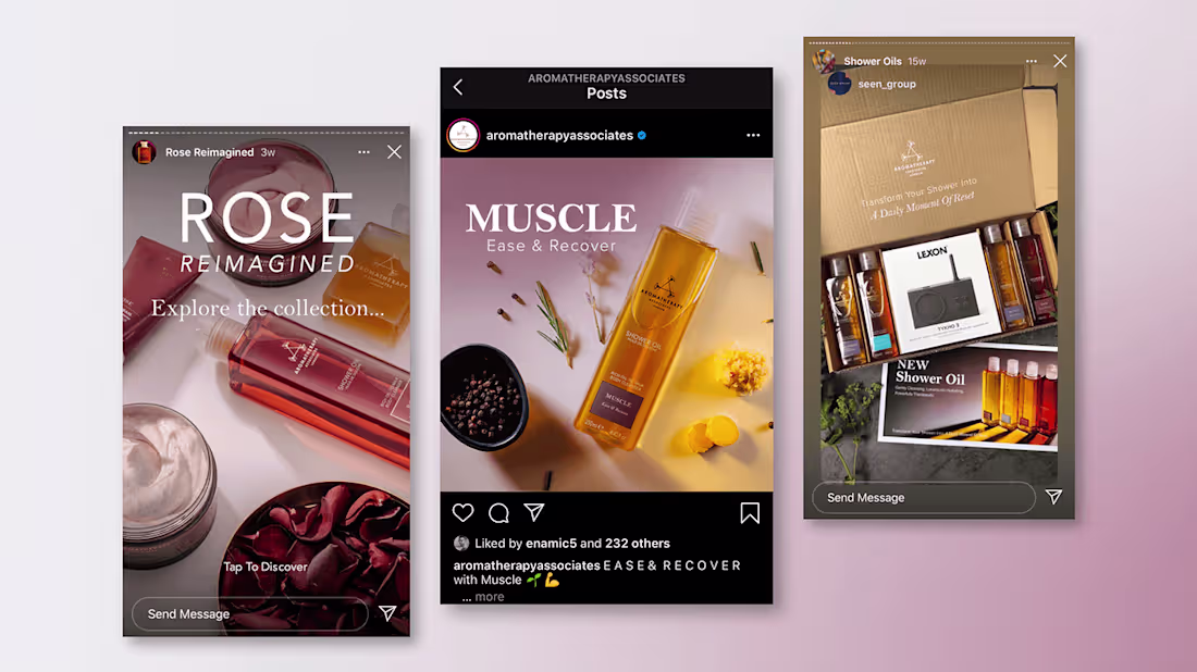 Cover image for Aromatherapy Associates Shower Oil Launch 