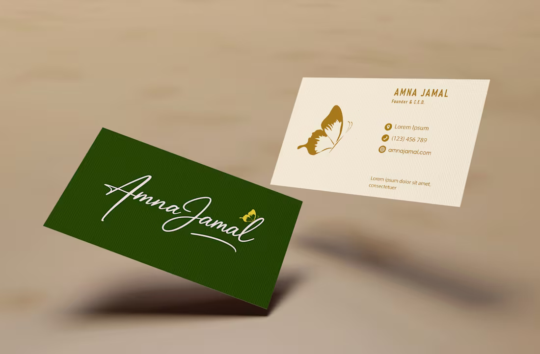 Cover image for Luxury Brand Identity – Amna
