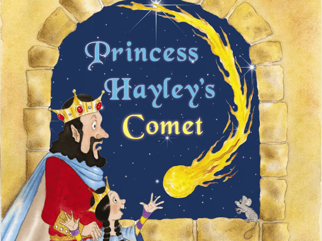 Cover image for Princess Hayley's Comet