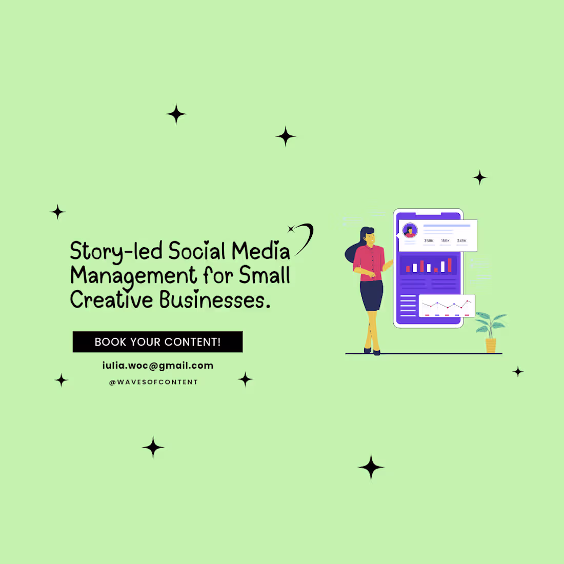 Cover image for Social Media Management for Creative SMBs