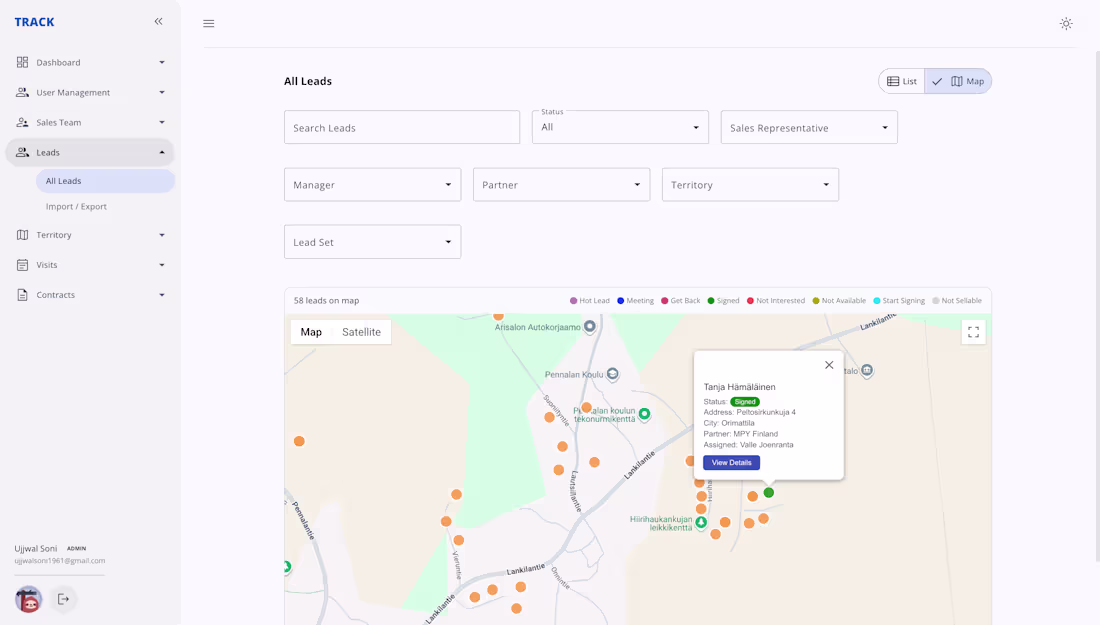 Cover image for Built a complete field sales