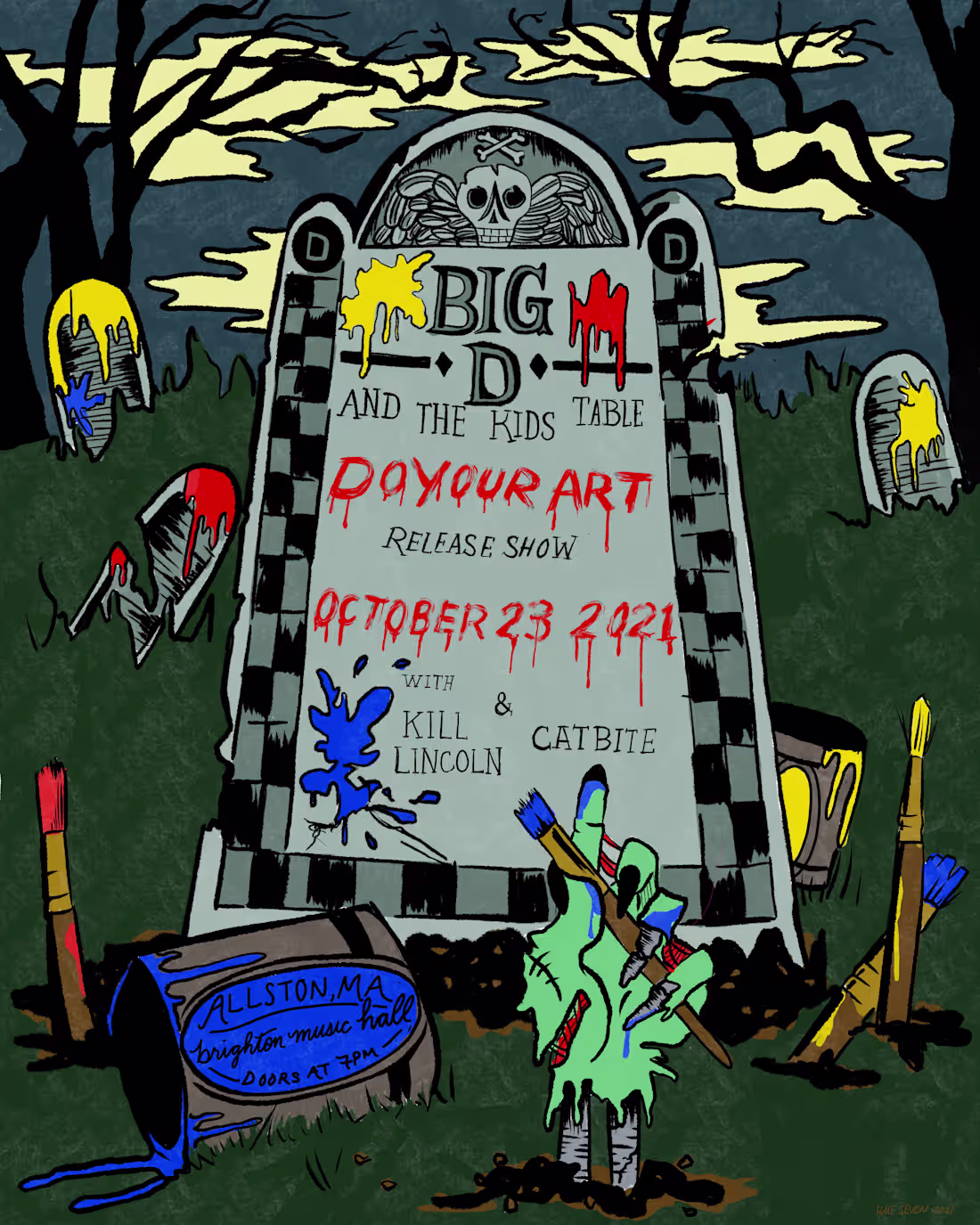 Cover image for Big D and the Kid's Table - Halloween 2021 Poster