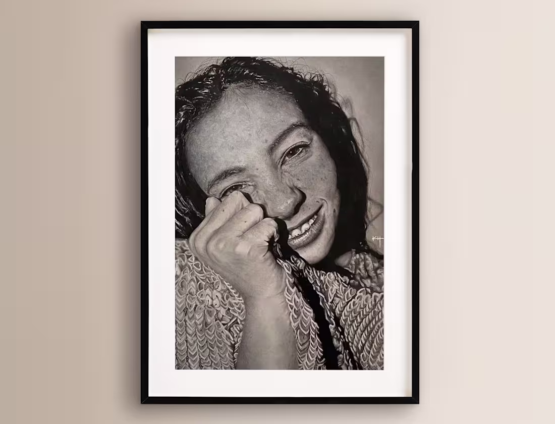 Cover image for Award Winning A4 Graphite Pencil Drawing