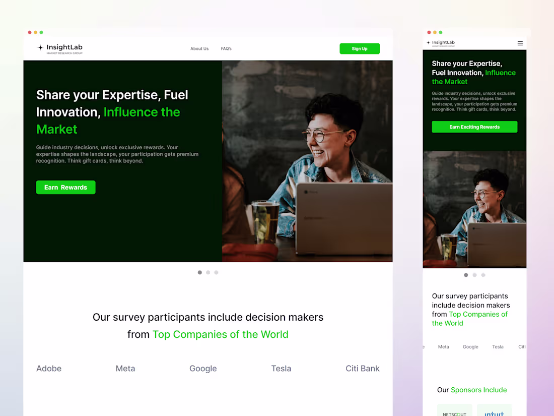 Cover image for Insight Lab Redesign: UX/UI Case Study