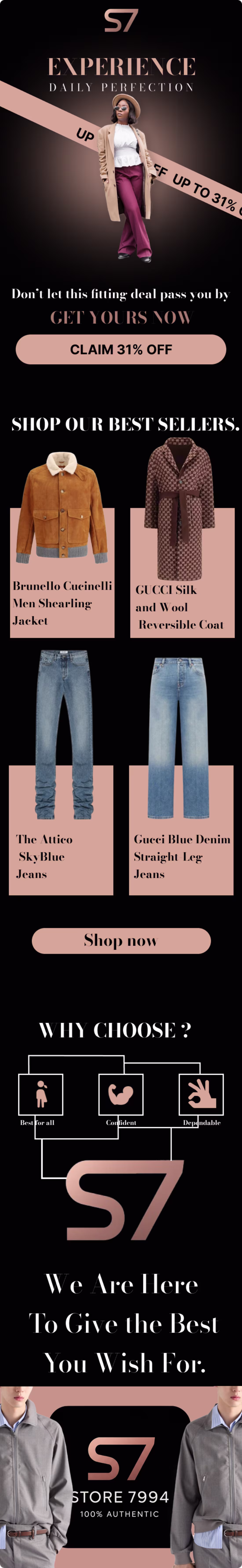 Cover image for Klaviyo email design for ecommerce website