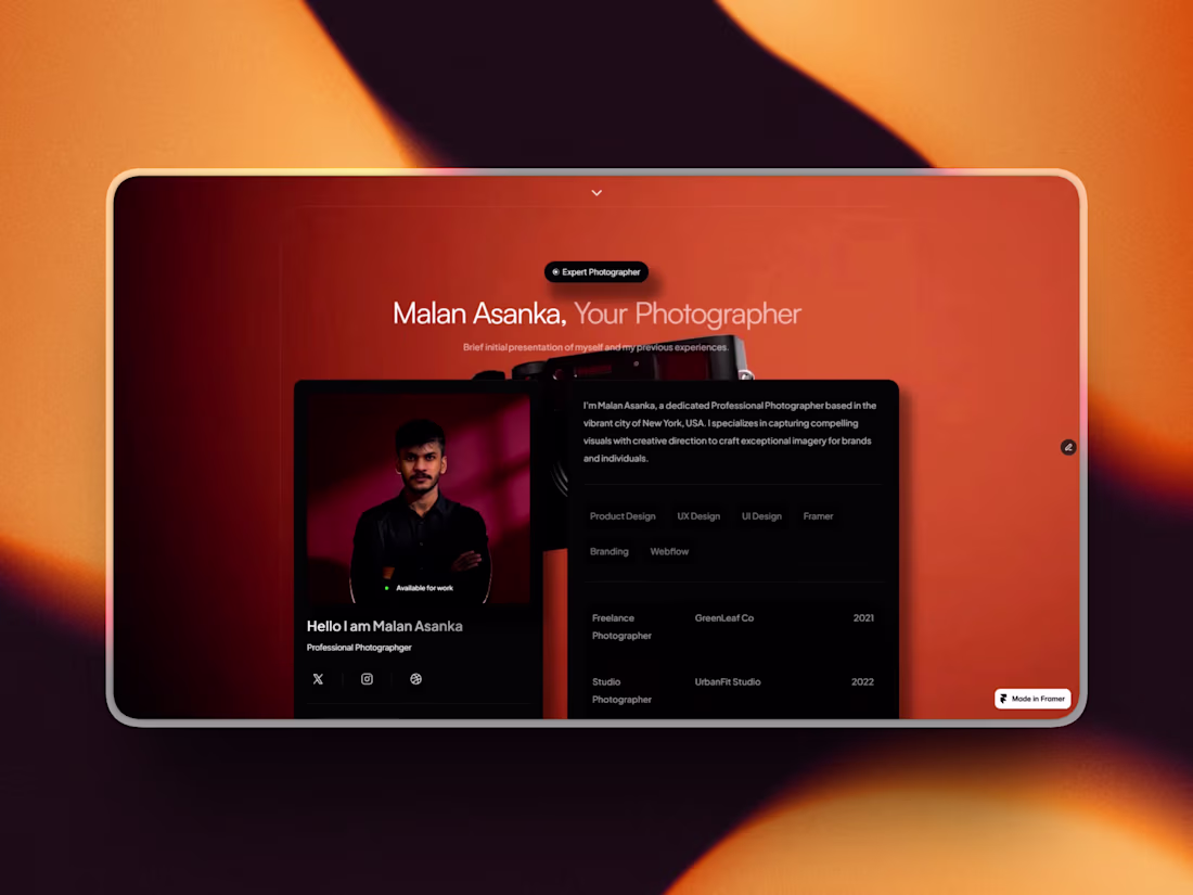 Cover image for High-Converting Portfolio Site (Design and Development) ✨