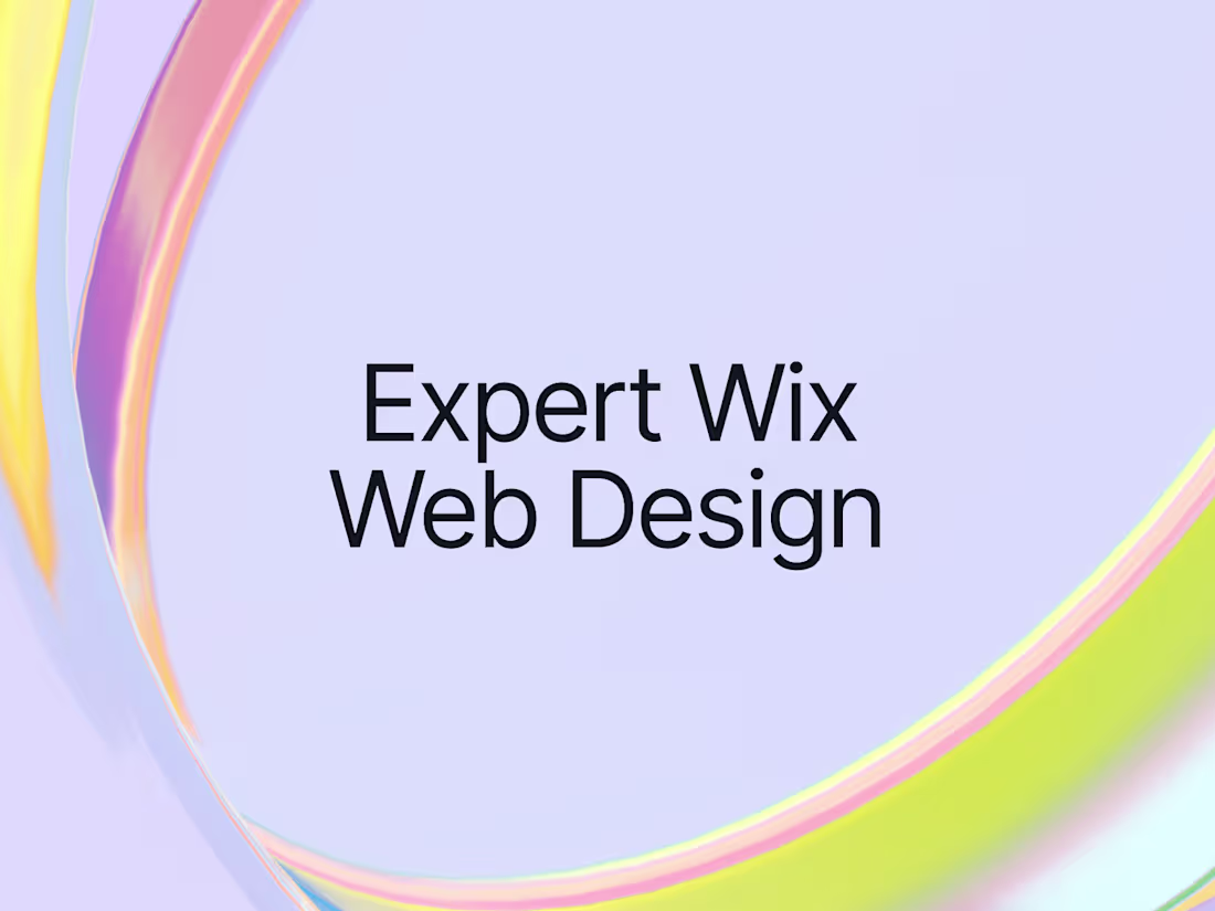 Cover image for Expert Wix Web Design Services