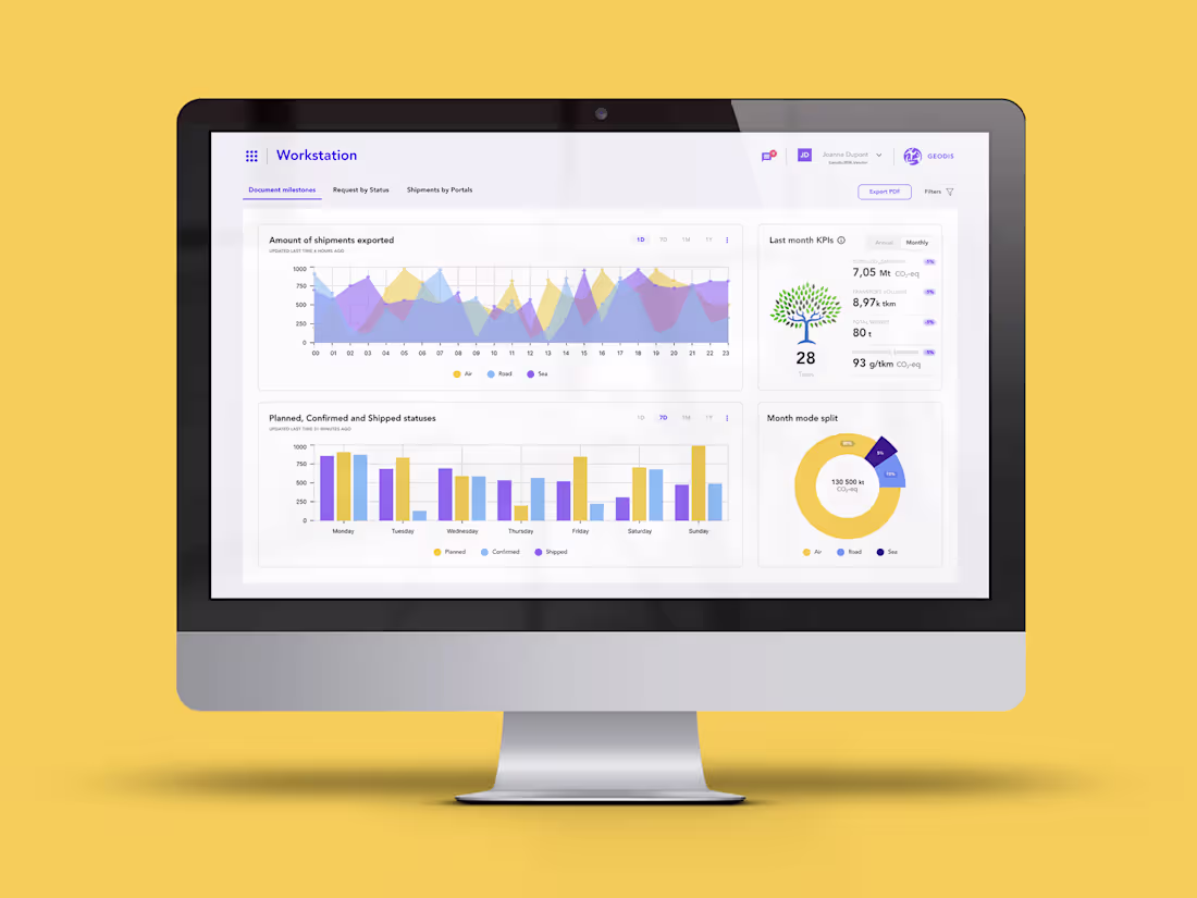 Cover image for Eorder: Logistics Web App & Design System