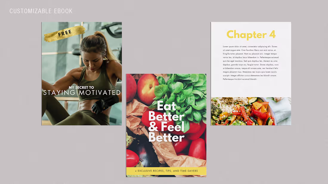 Cover image for Customizable eBook Design and Layout