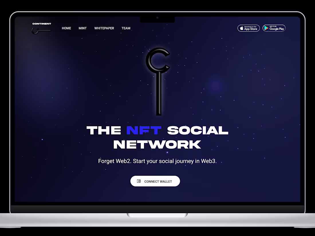 Cover image for Landing for crypto project