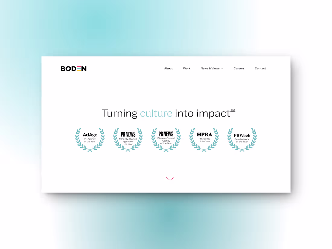 Cover image for Boden PR Agency: WordPress Development