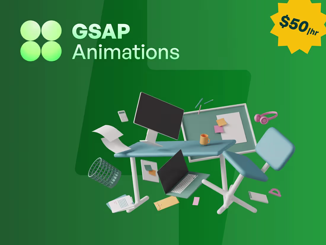Cover image for GSAP Animations