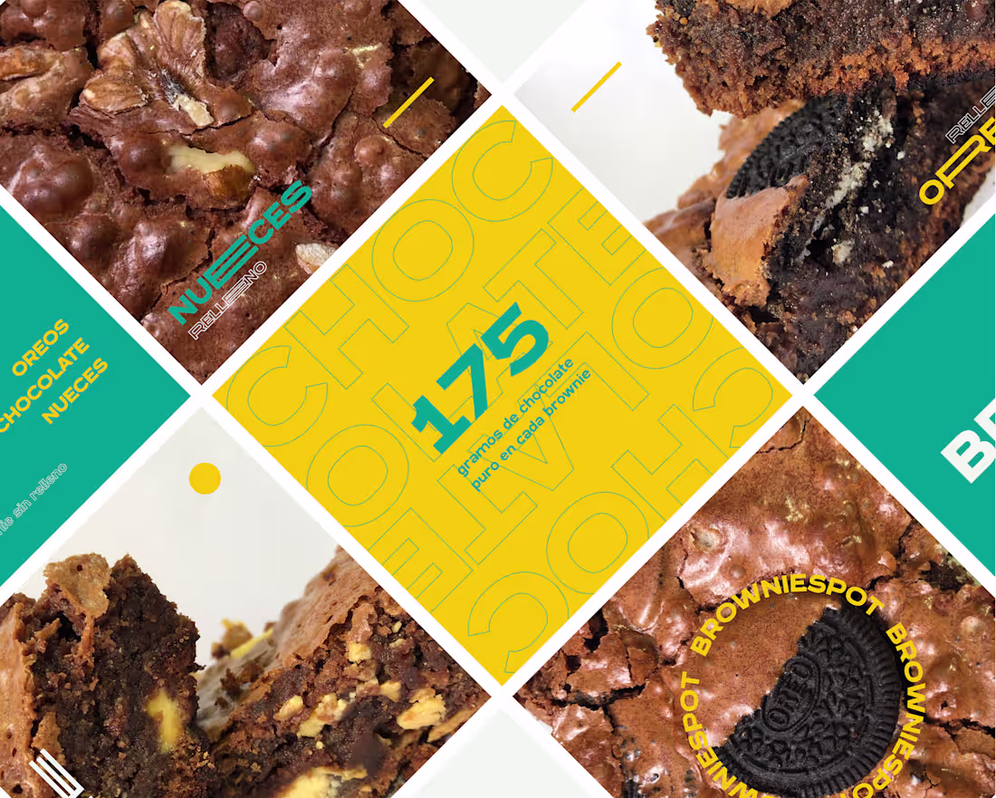 Cover image for Brownie Spot | Identidad y redes sociales :: Behance