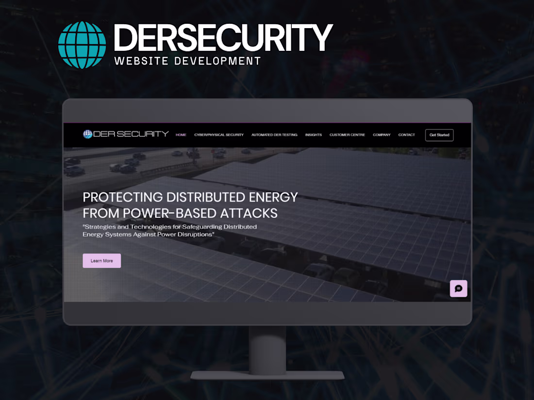 Cover image for Dersec : Dersecurity website Redesign