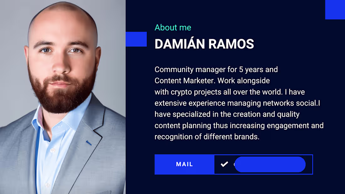 Cover image for Community manager and Social media manager portfolio