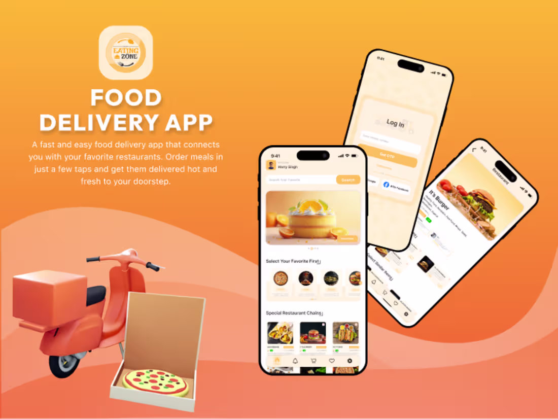 Cover image for Food Delivery – Online Ordering Web & App Development