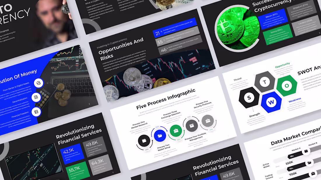 Cover image for Investor Presentation for Blockchain Startup