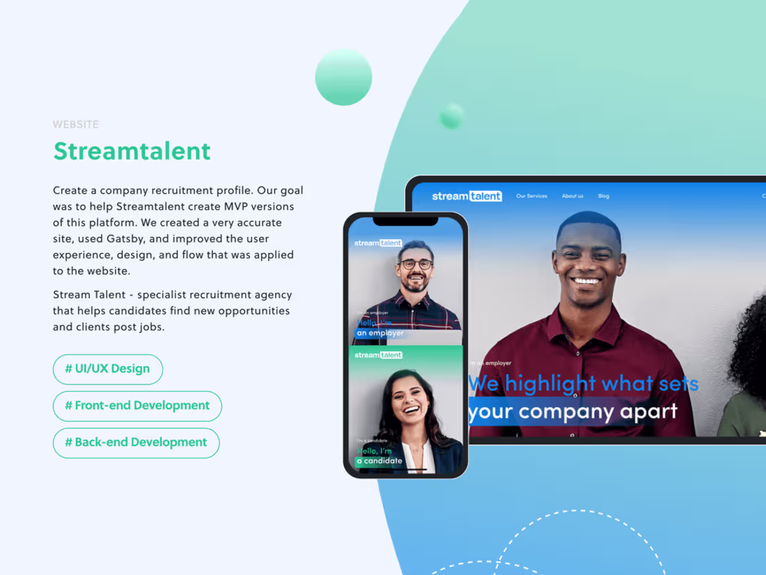 Cover image for Website development and android application