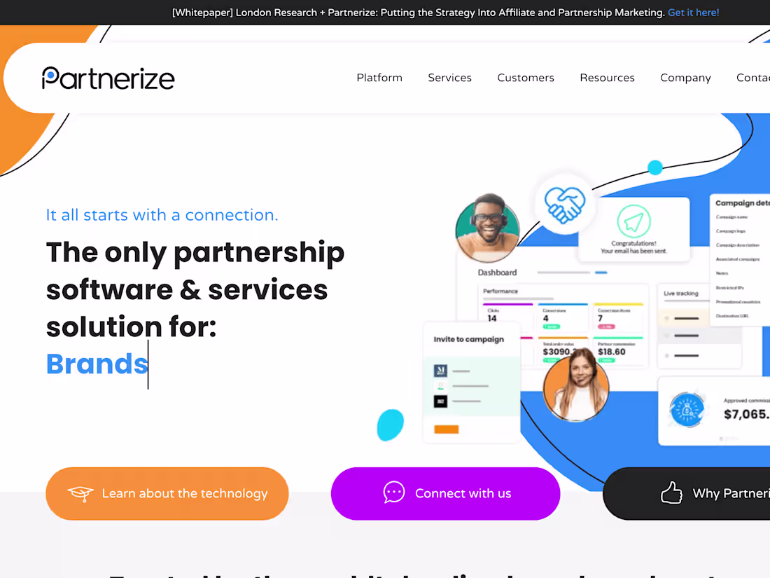 Cover image for  Partnerize