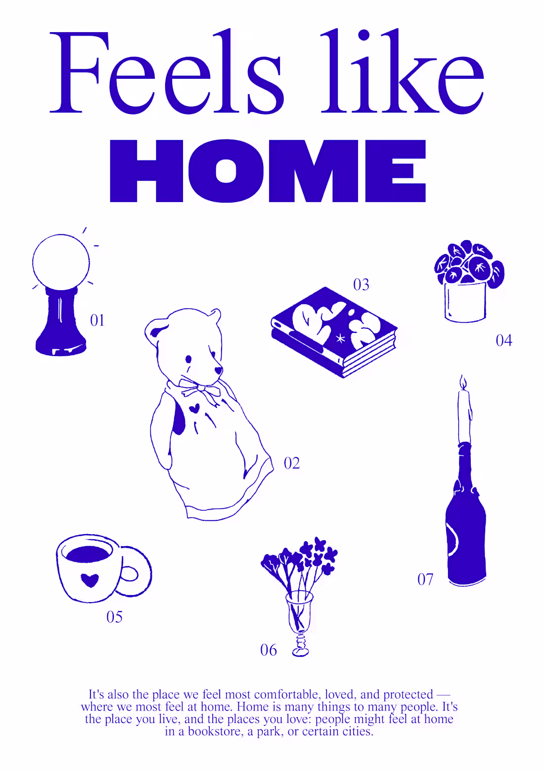 Cover image for  FEELS LIKE HOME POSTER 24'