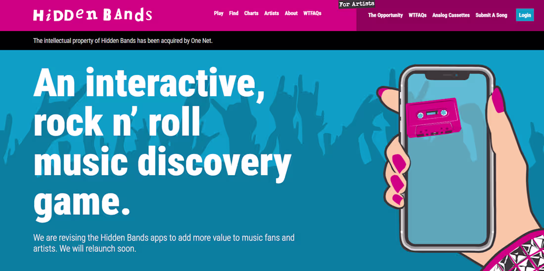 Cover image for Transcreation (ENG to FR CAN) of Hidden Bands Application Script