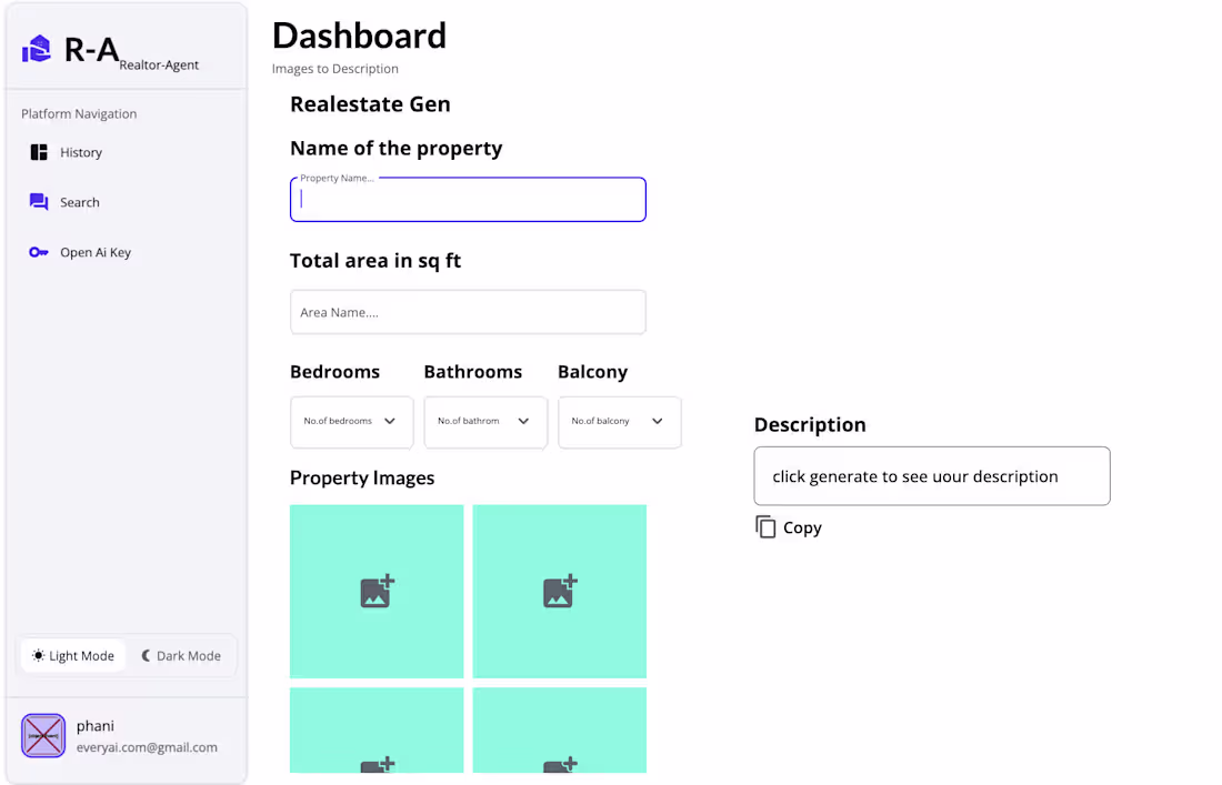 Cover image for Realtor Agent: Images to Real Estate Listings
