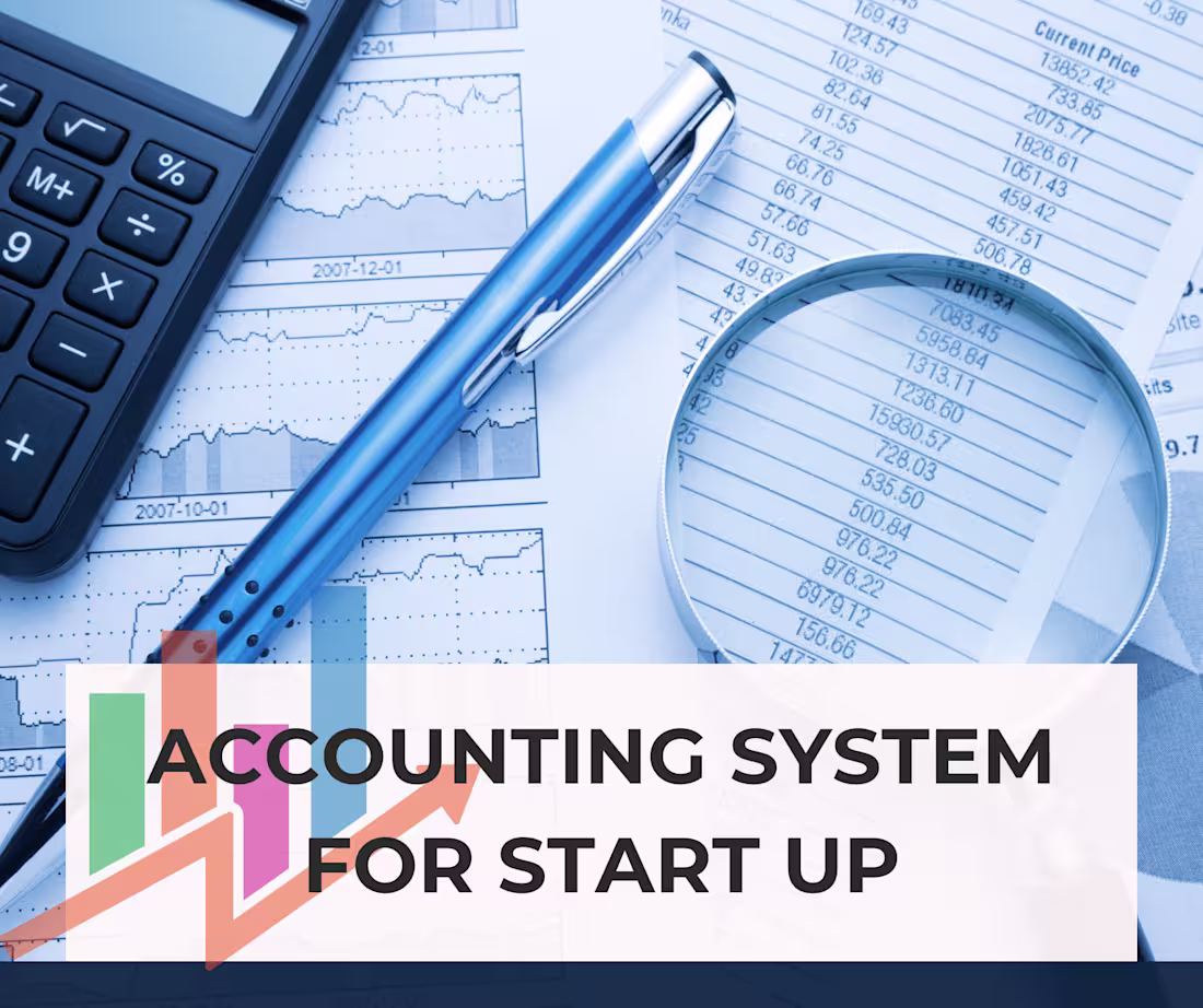 Cover image for Accounting system for star up